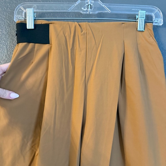 ADAY • Turn it Up pant - camel brown - Small high rise straight leg - Picture 4 of 7